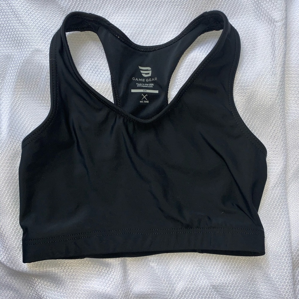 Black Sports Bra